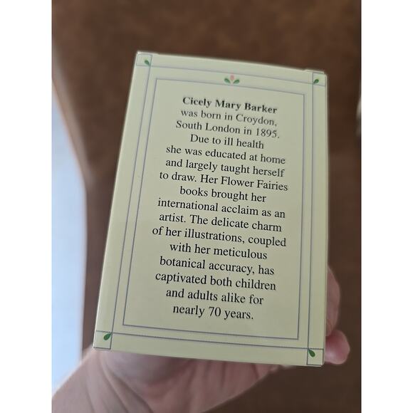 NIP Vintage Cicely Mary Barker Resin Flower Fairies Decor Figurine Ornament - Picture 3 of 4